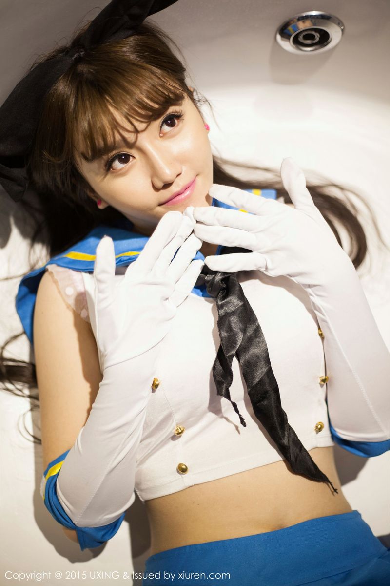 新人嫩模艾西Ashley仙气长发清新写真