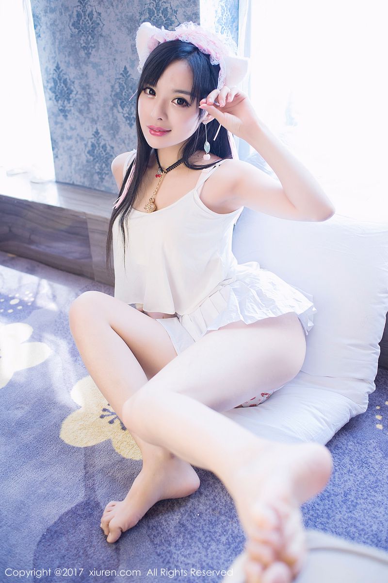 美娇娘柠檬baby吊带小猫女+日系体操服性感写真