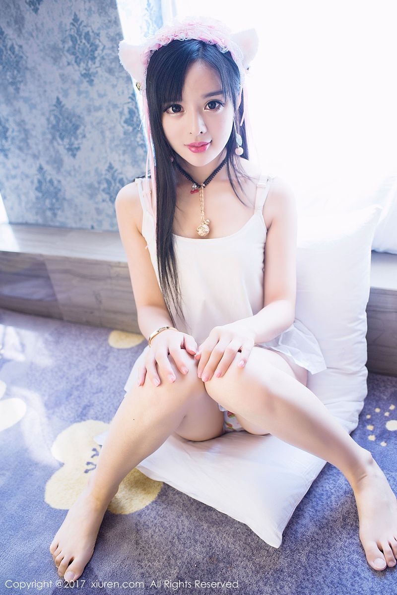 美娇娘柠檬baby吊带小猫女+日系体操服性感写真