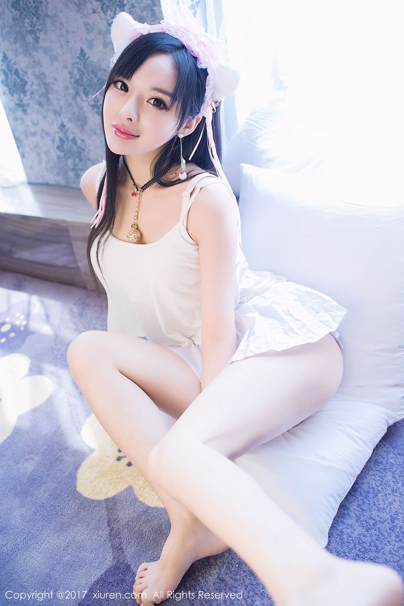 美娇娘柠檬baby吊带小猫女+日系体操服性感写真