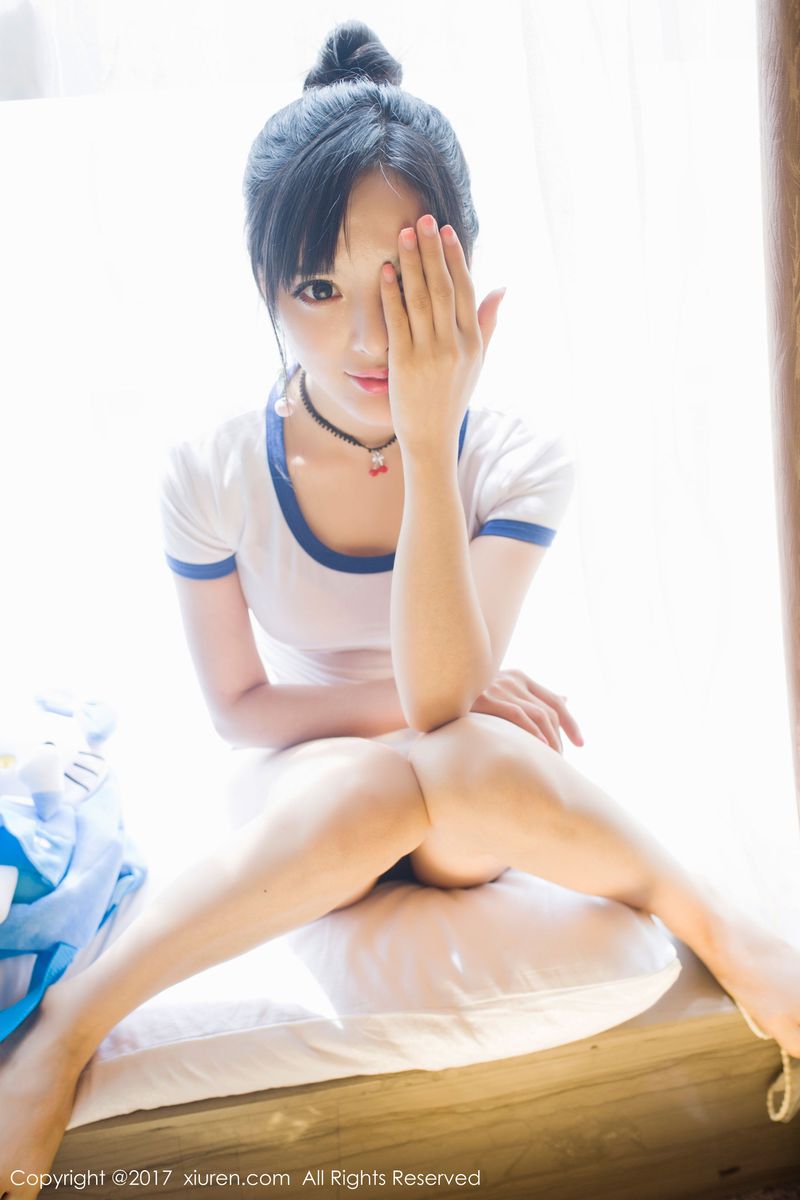 美娇娘柠檬baby吊带小猫女+日系体操服性感写真