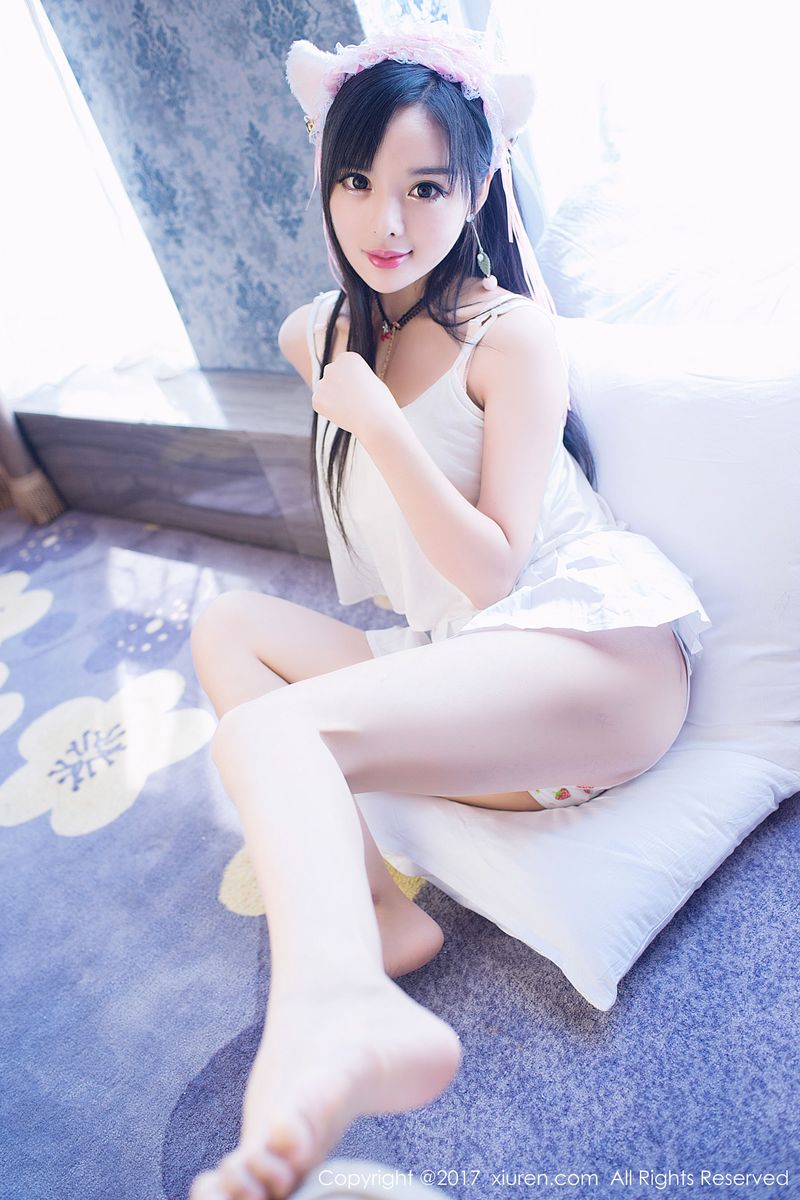 美娇娘柠檬baby吊带小猫女+日系体操服性感写真