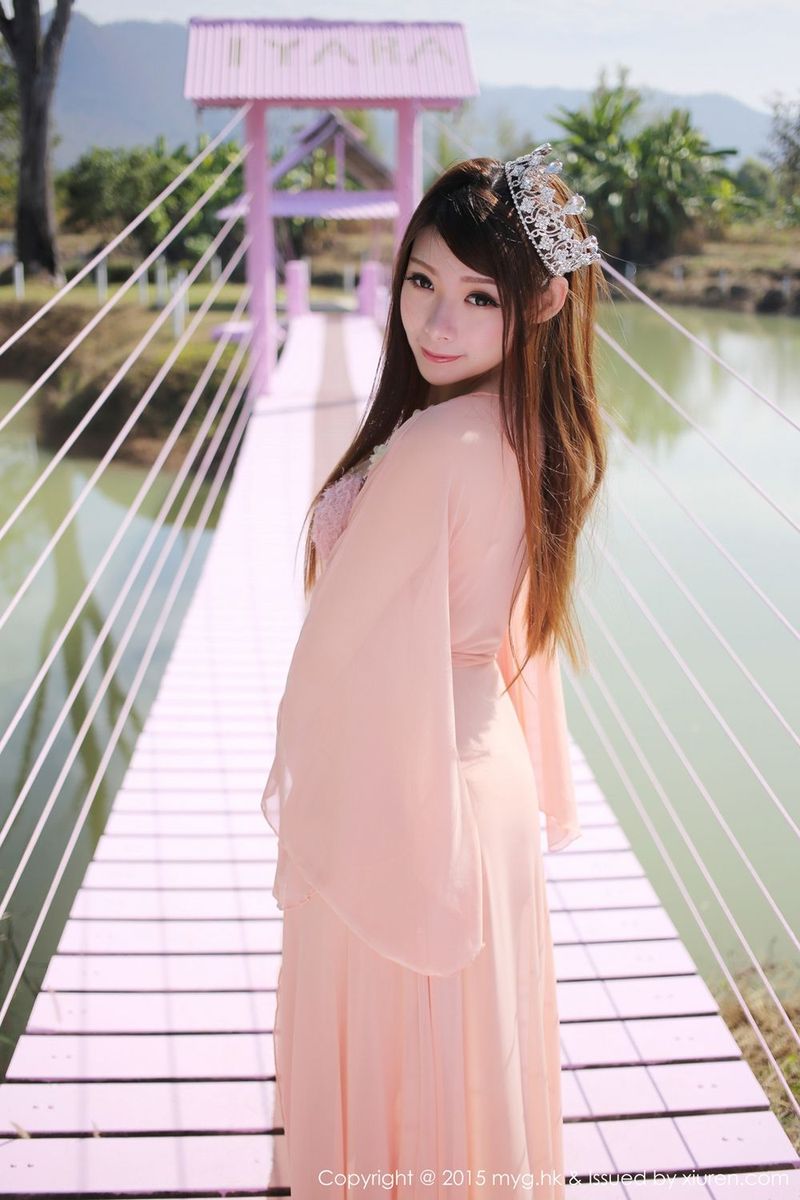 美女模特MARA醬牛仔热裤+唯美薄纱泰国清迈旅拍