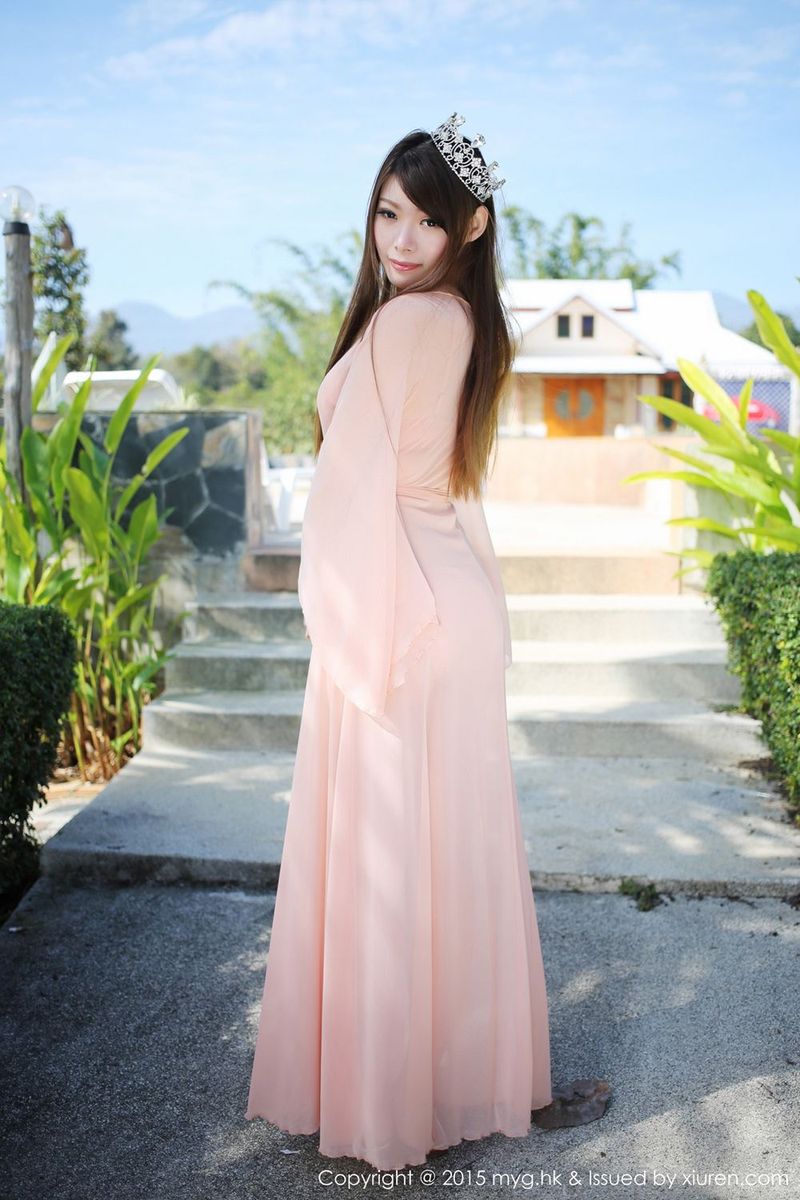 美女模特MARA醬牛仔热裤+唯美薄纱泰国清迈旅拍