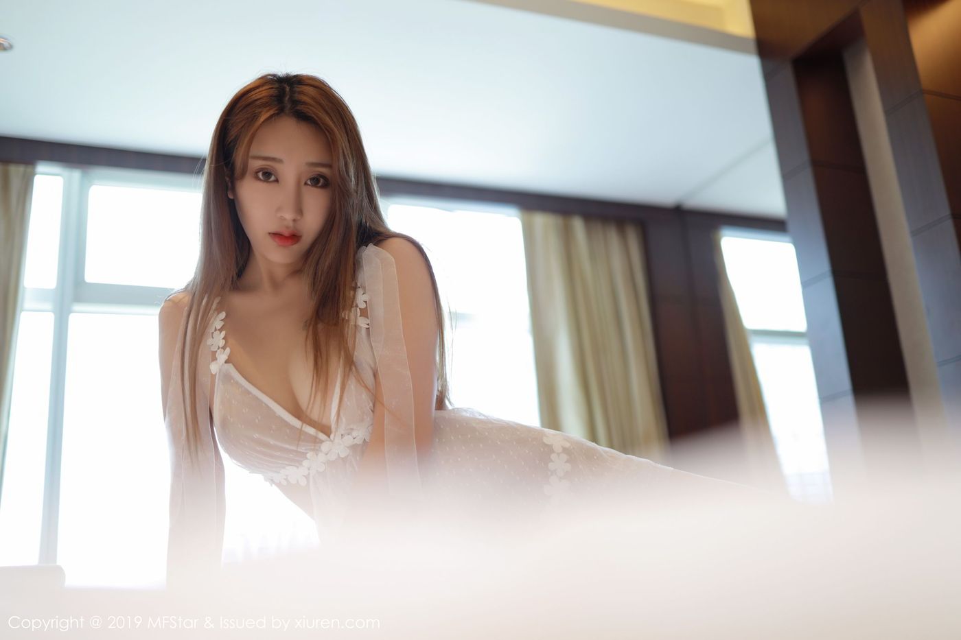 清纯美女奈美nana半透精致内衣若隐若现套图