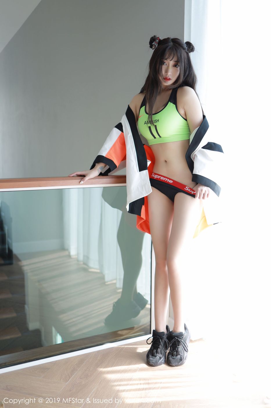 美女模特Betty林子欣运动风内衣系列清迈旅拍