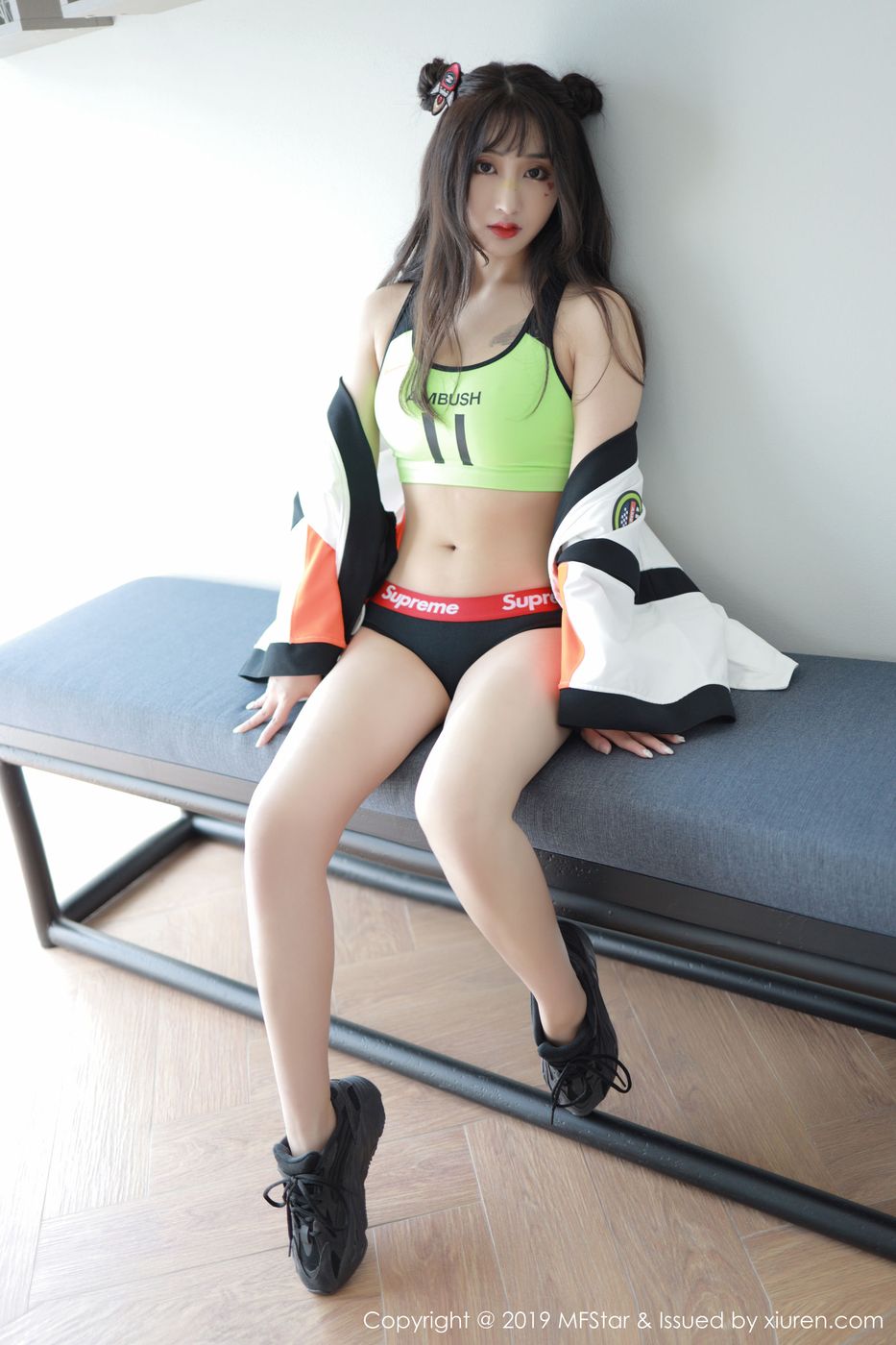 美女模特Betty林子欣运动风内衣系列清迈旅拍