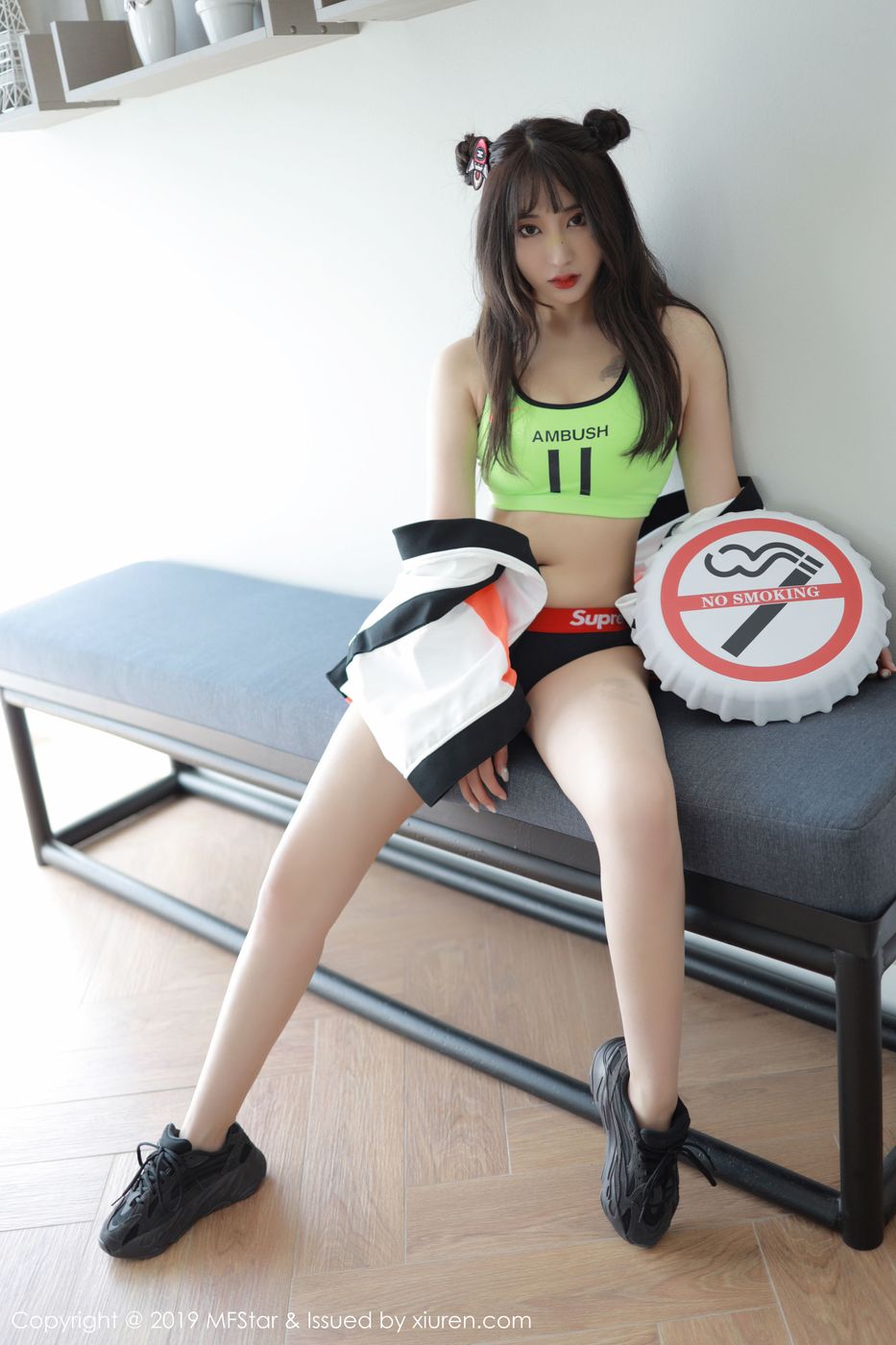 美女模特Betty林子欣运动风内衣系列清迈旅拍