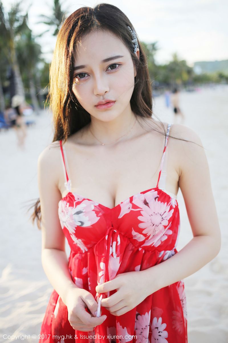 性感女神唐琪儿il波西米亚风小清新风格越南旅拍