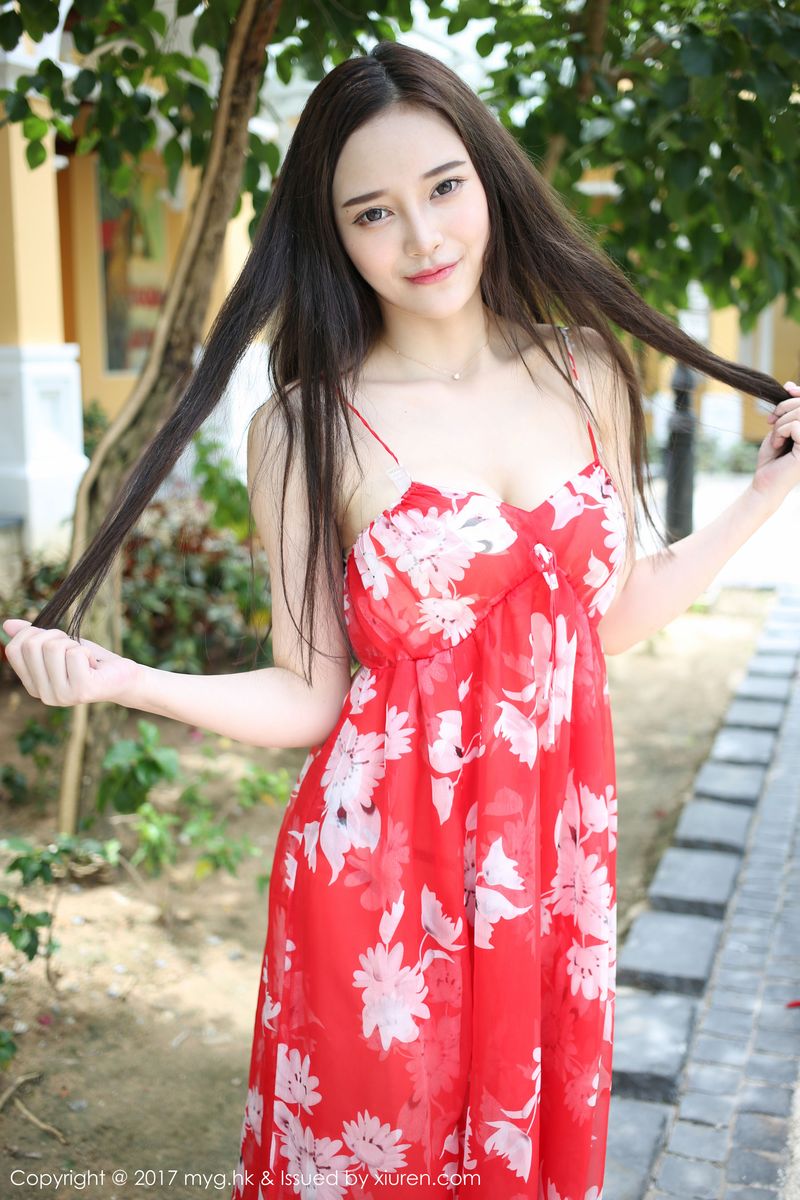 性感女神唐琪儿il波西米亚风小清新风格越南旅拍