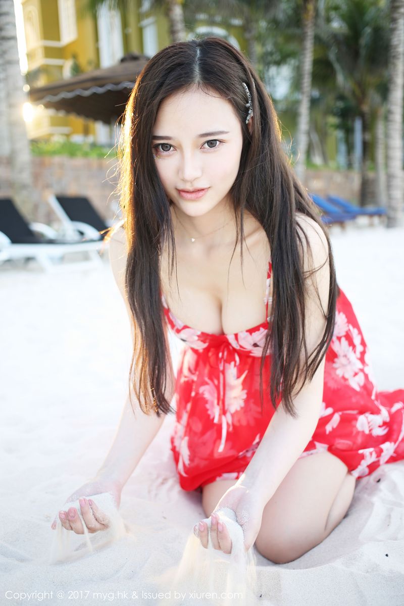 性感女神唐琪儿il波西米亚风小清新风格越南旅拍
