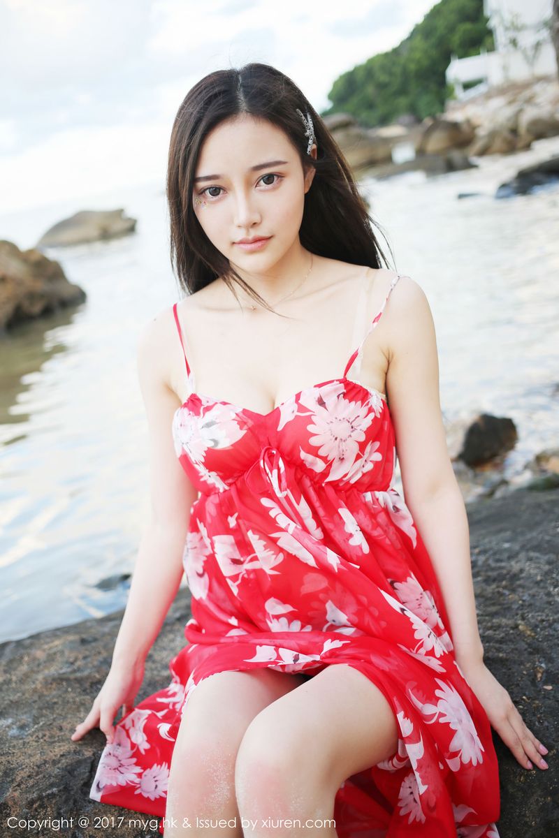 性感女神唐琪儿il波西米亚风小清新风格越南旅拍