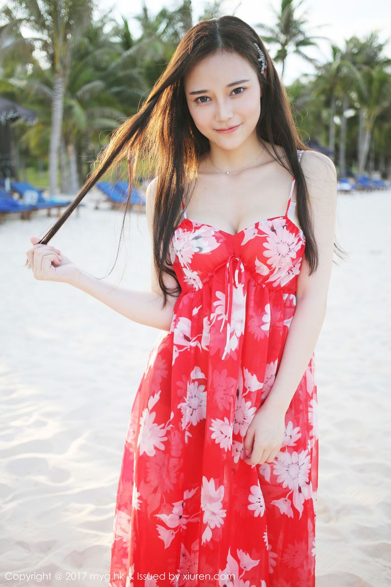 性感女神唐琪儿il波西米亚风小清新风格越南旅拍
