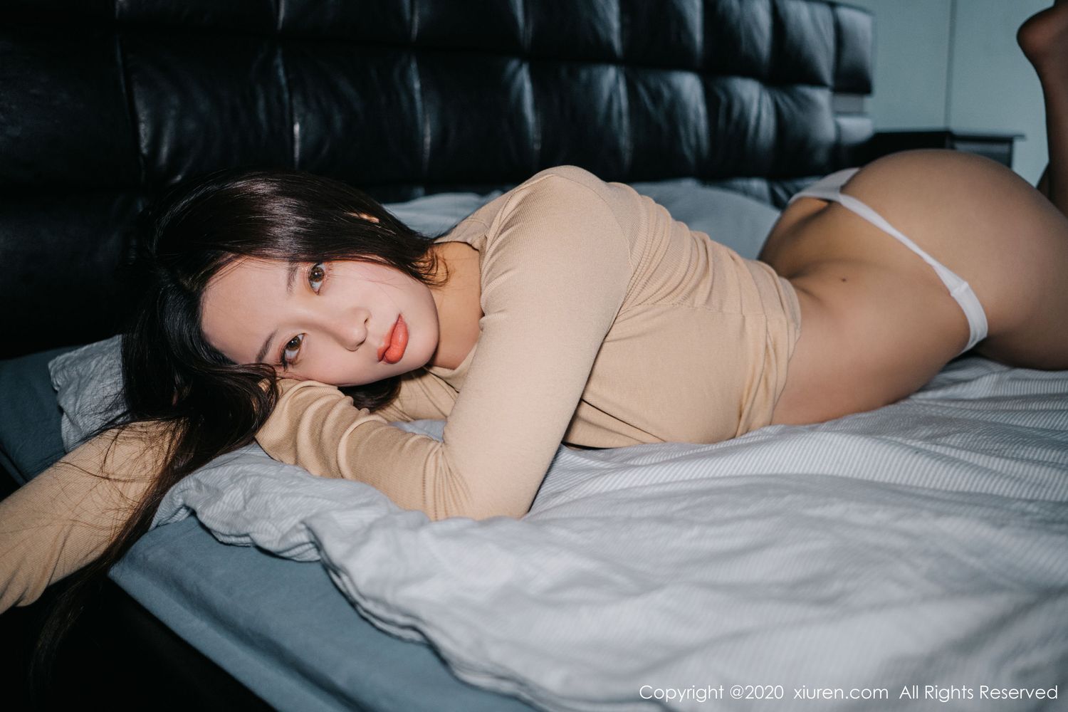 美女模特筱慧 - 御姐气息翘臀丁字裤系列写真
