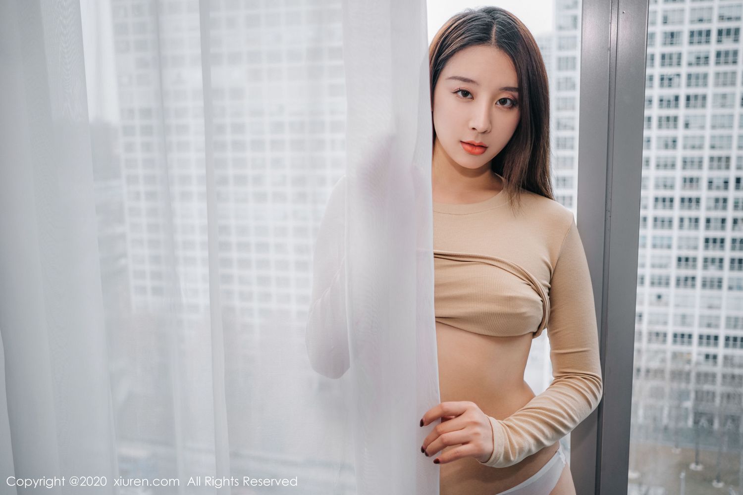 美女模特筱慧 - 御姐气息翘臀丁字裤系列写真