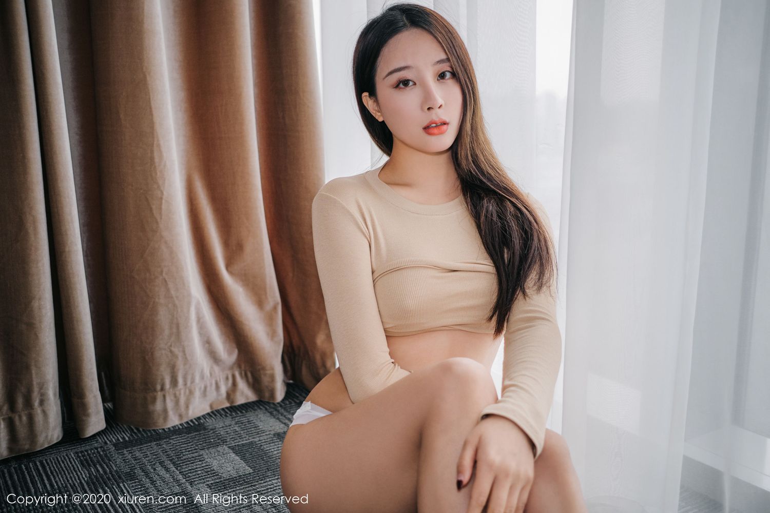 美女模特筱慧 - 御姐气息翘臀丁字裤系列写真