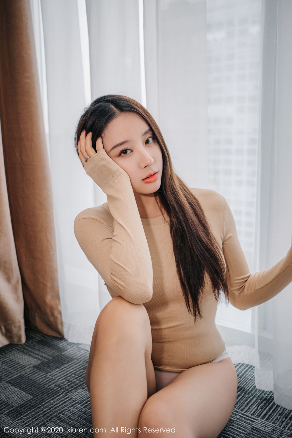 美女模特筱慧 - 御姐气息翘臀丁字裤系列写真