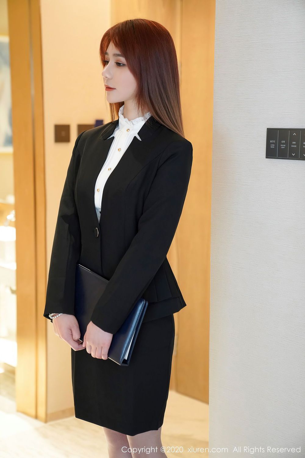 美女模特fairy如歌 - 丝袜美腿职场OL秘书剧情写真