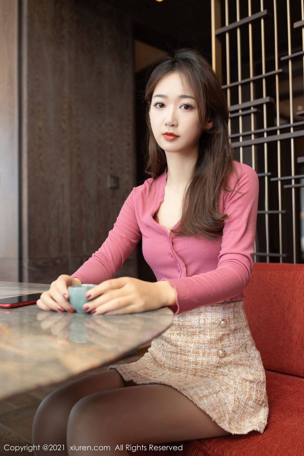 美女模特唐安琪 - 丝袜美腿都市丽人系列写真