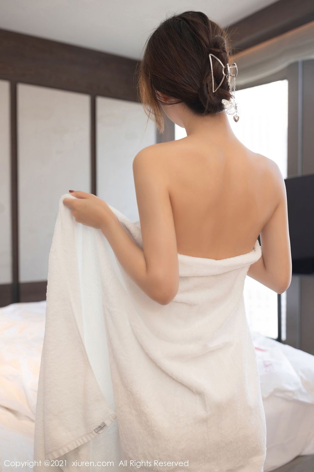 美女模特唐安琪 - 丝袜美腿都市丽人系列写真