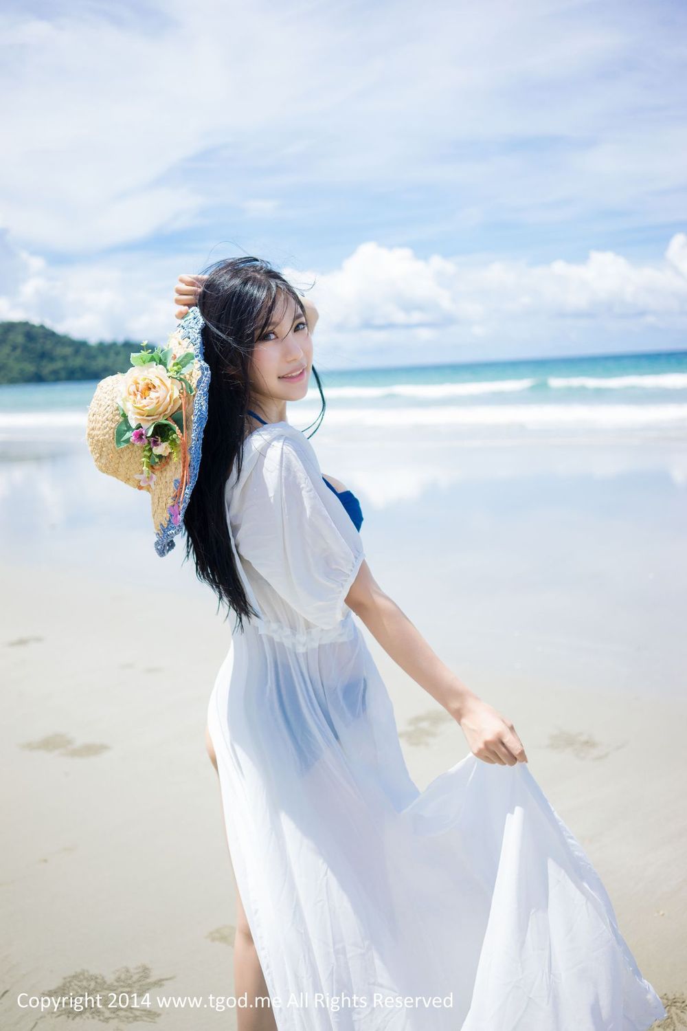 美女模特绮里嘉Ula - 沙滩仙子比基尼唯美写真