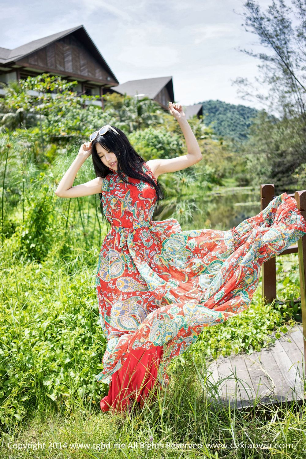 美女模特绮里嘉ula - 小清新沙滩系列沙巴旅拍