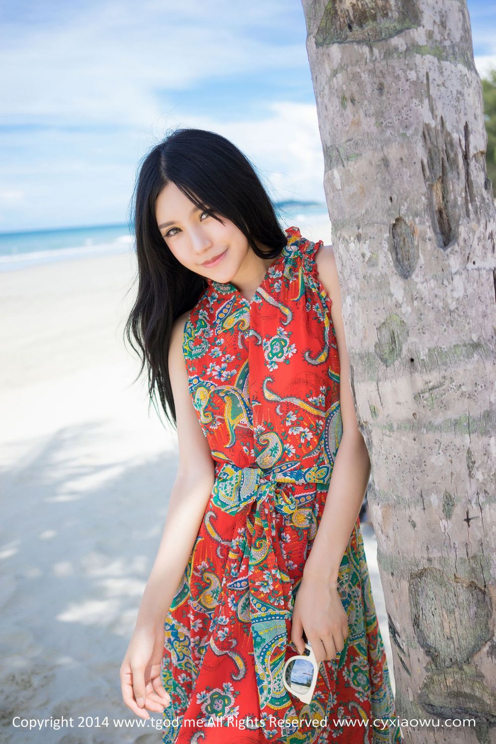 美女模特绮里嘉ula - 小清新沙滩系列沙巴旅拍