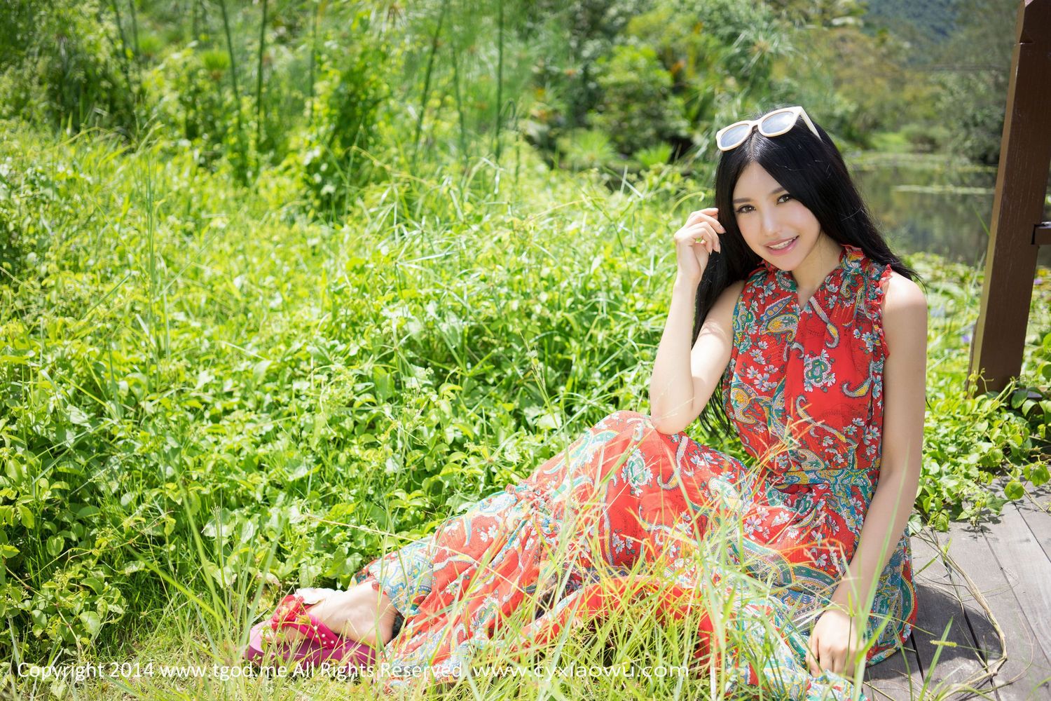 美女模特绮里嘉ula - 小清新沙滩系列沙巴旅拍