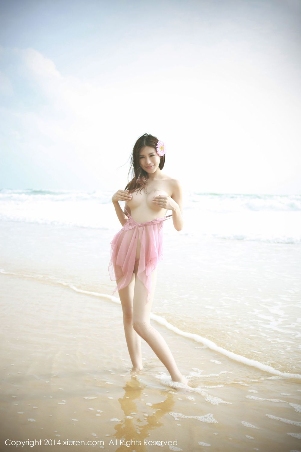 美女模特绮里嘉ula - 海边比基尼风情泳装套图