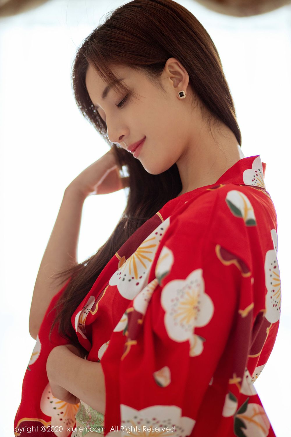 美女模特林文文yooki - 和服黑丝系列私房写真