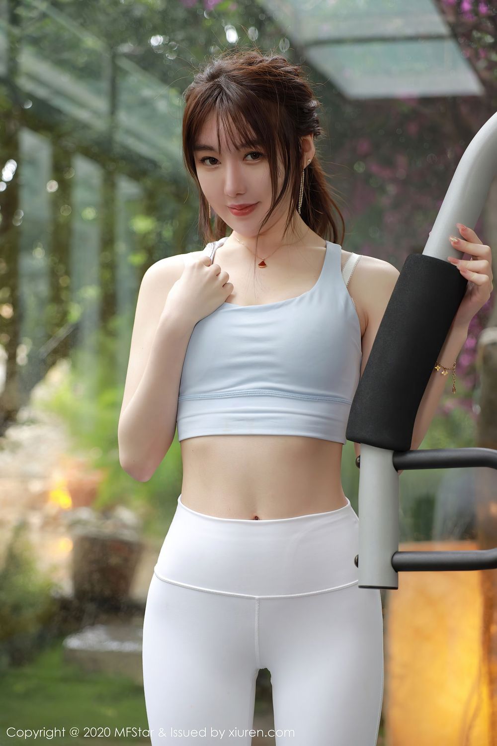 美女模特薛琪琪sandy - 健身房惹火身材主题大理旅拍