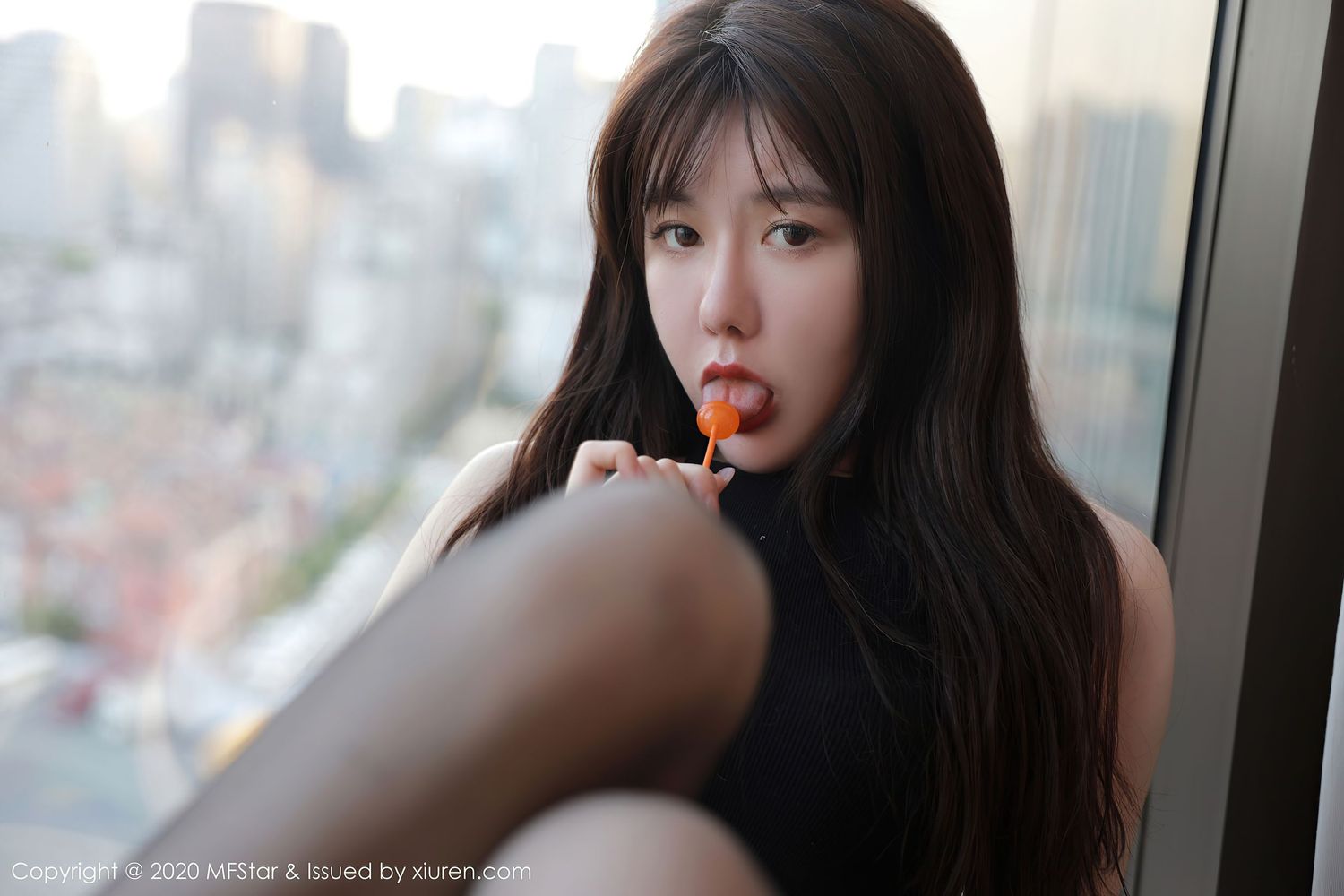 美女模特薛琪琪sandy - 极致黑丝魅惑系列私房写真
