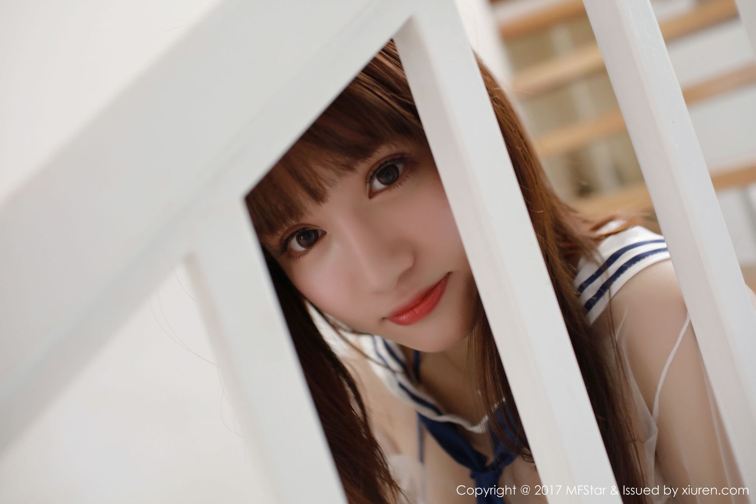 美女模特K8傲娇萌萌Vivian - 肚兜+半透比基尼性感写真