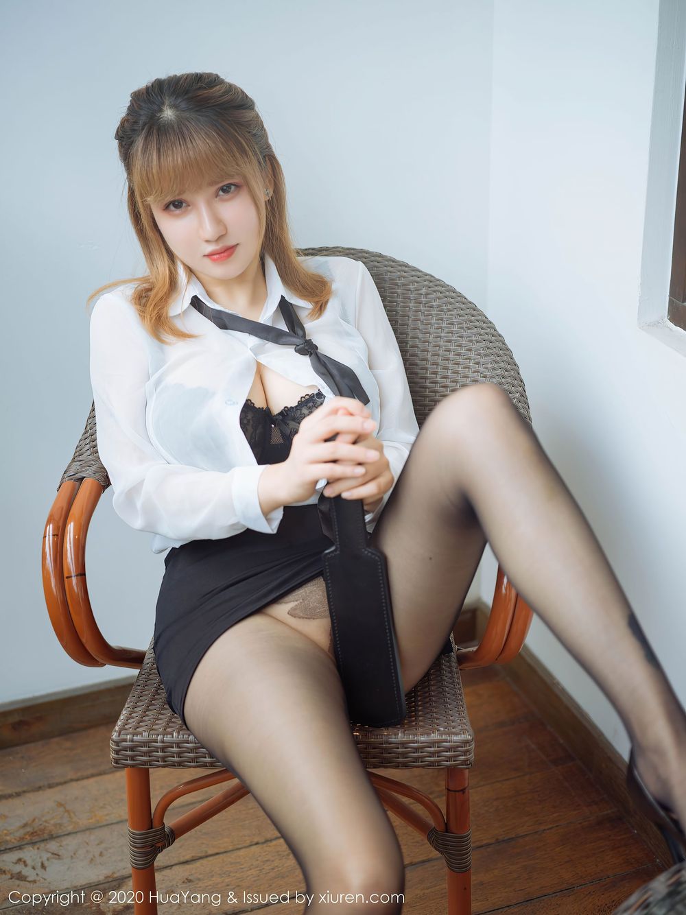 美女模特周大萌 - 职场女秘书OL系列杭州旅拍