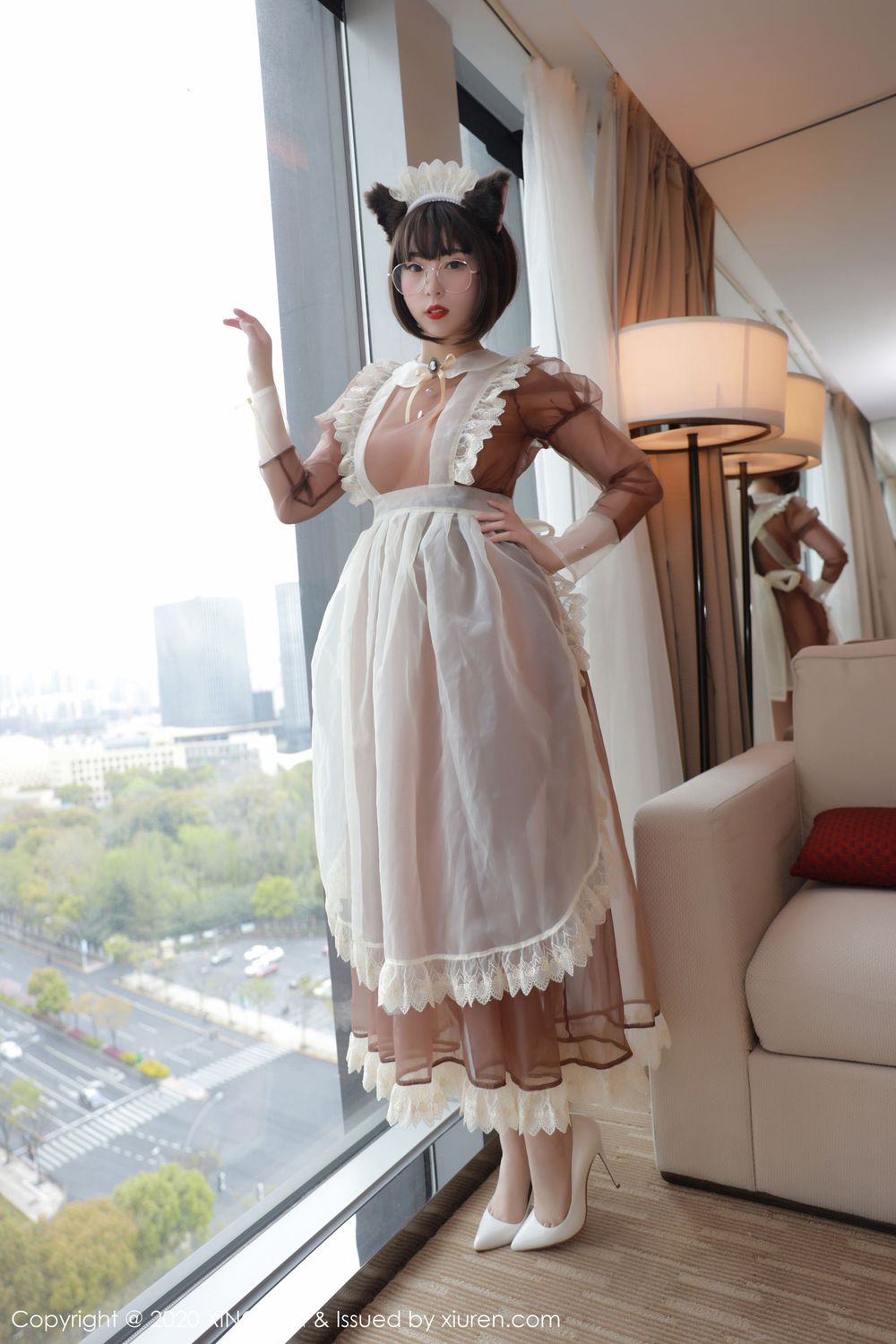 美女模特良人非爱人 - 猫女郎洛丽塔系列写真