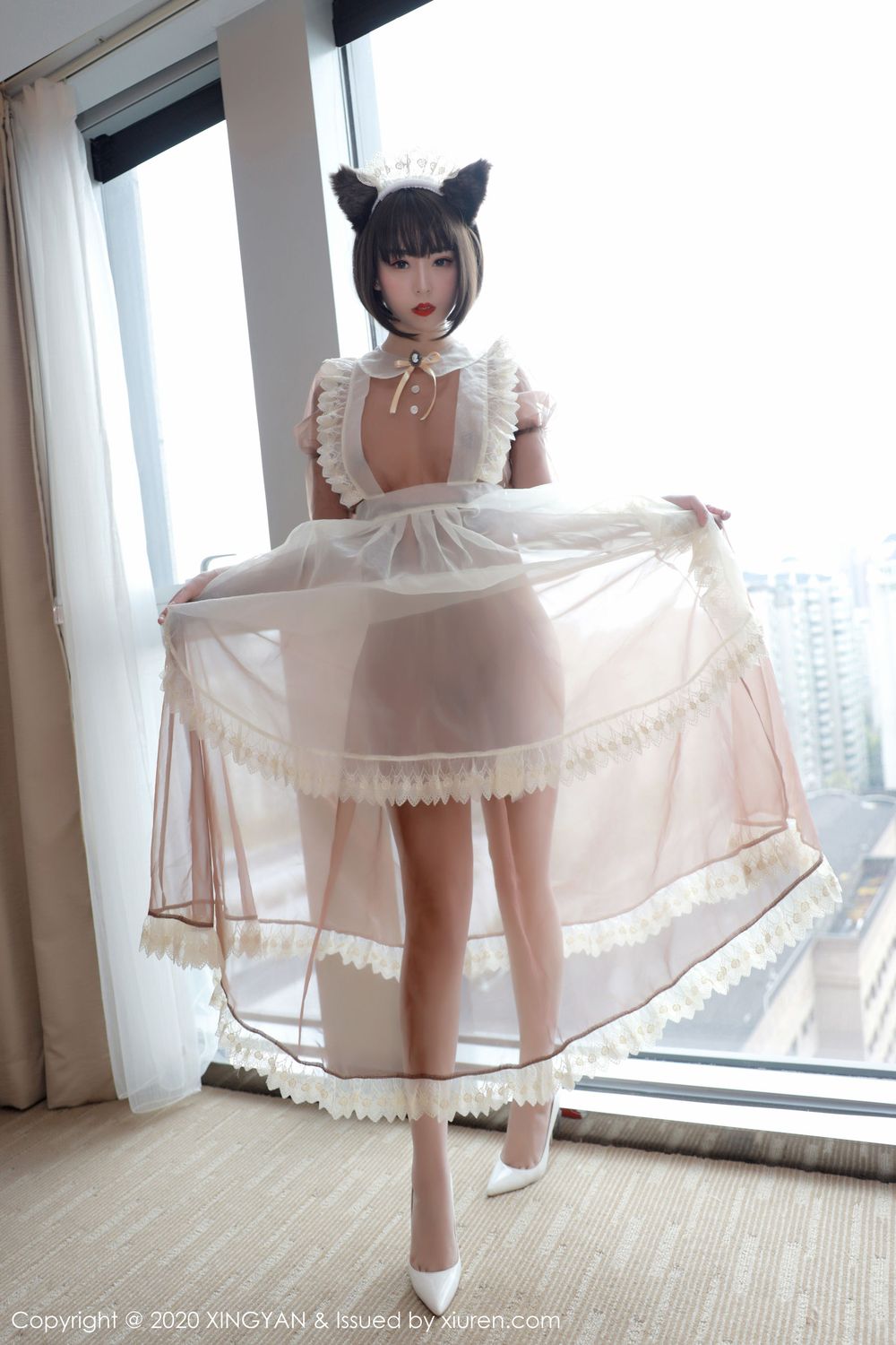 美女模特良人非爱人 - 猫女郎洛丽塔系列写真
