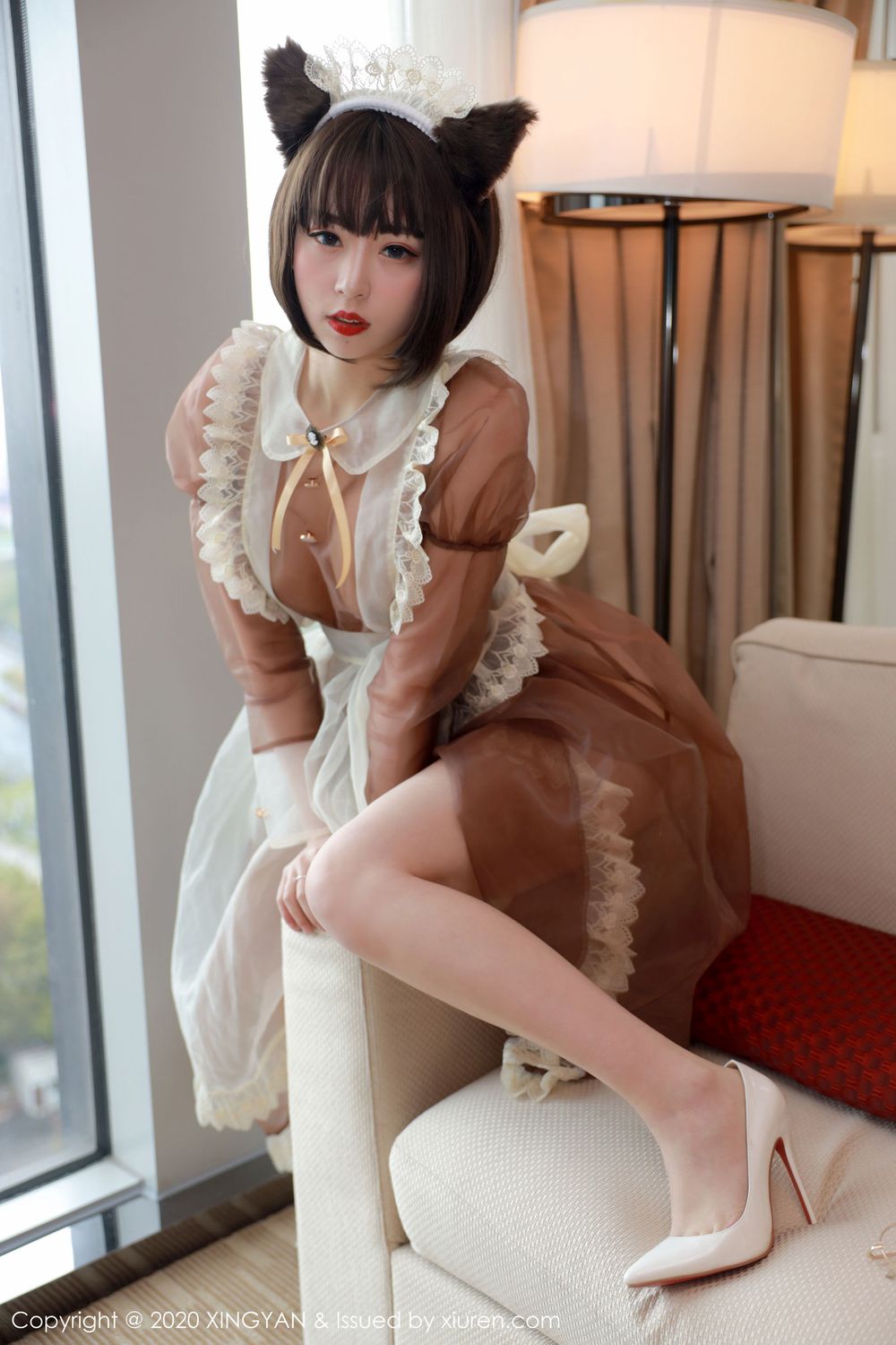 美女模特良人非爱人 - 猫女郎洛丽塔系列写真