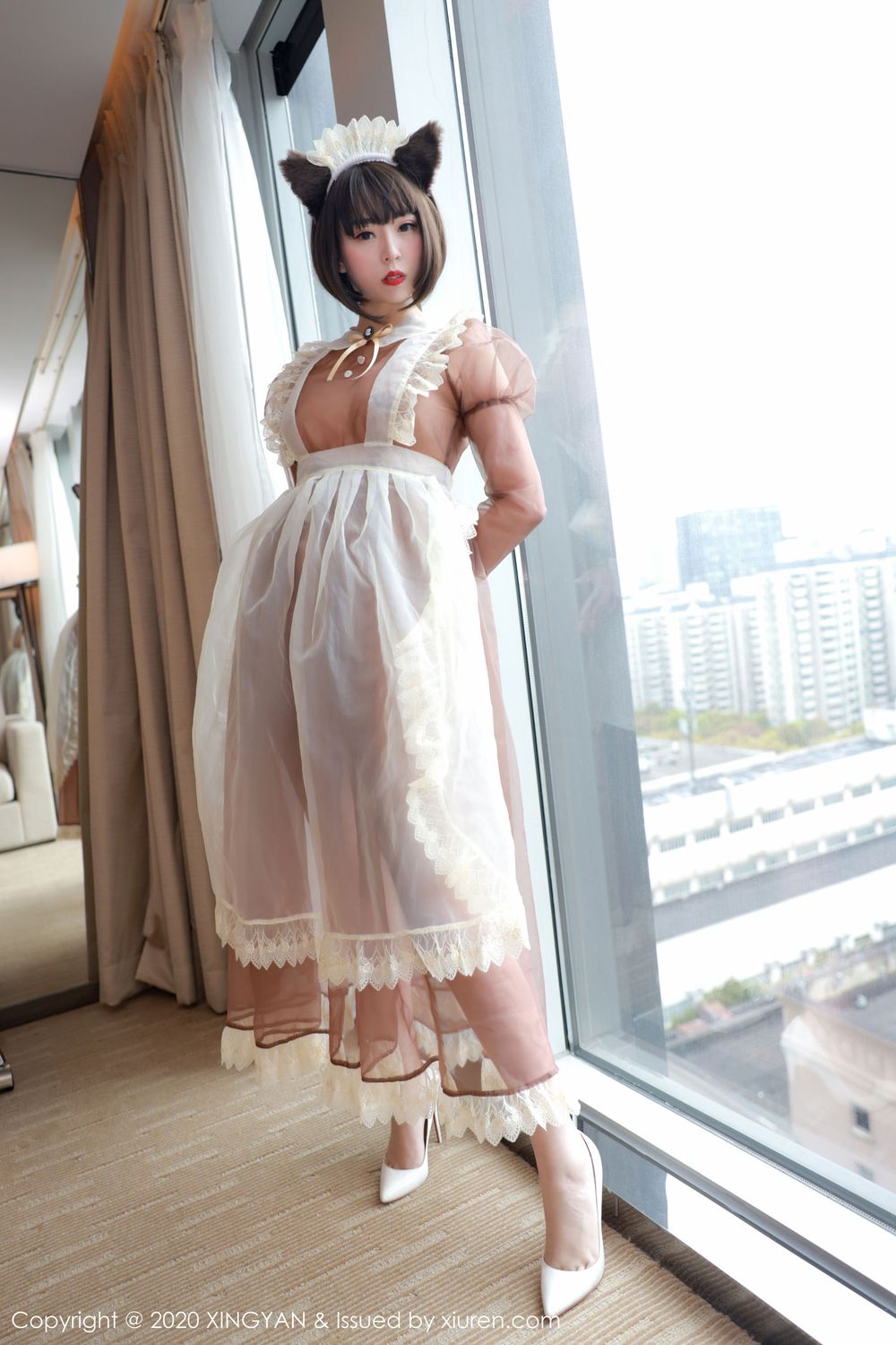 美女模特良人非爱人 - 猫女郎洛丽塔系列写真