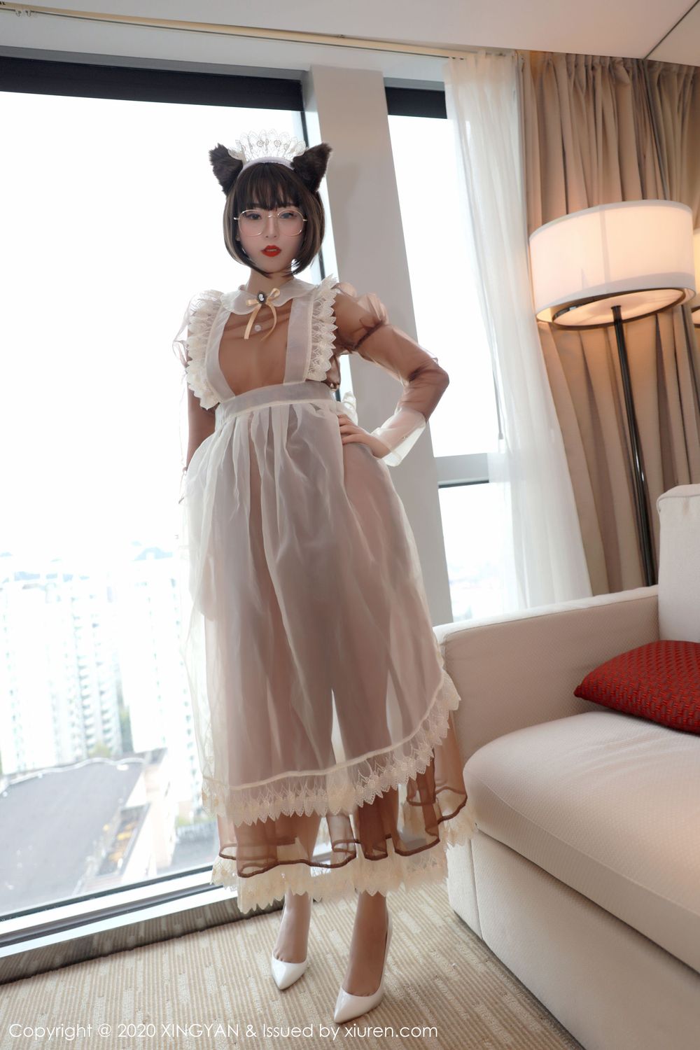 美女模特良人非爱人 - 猫女郎洛丽塔系列写真