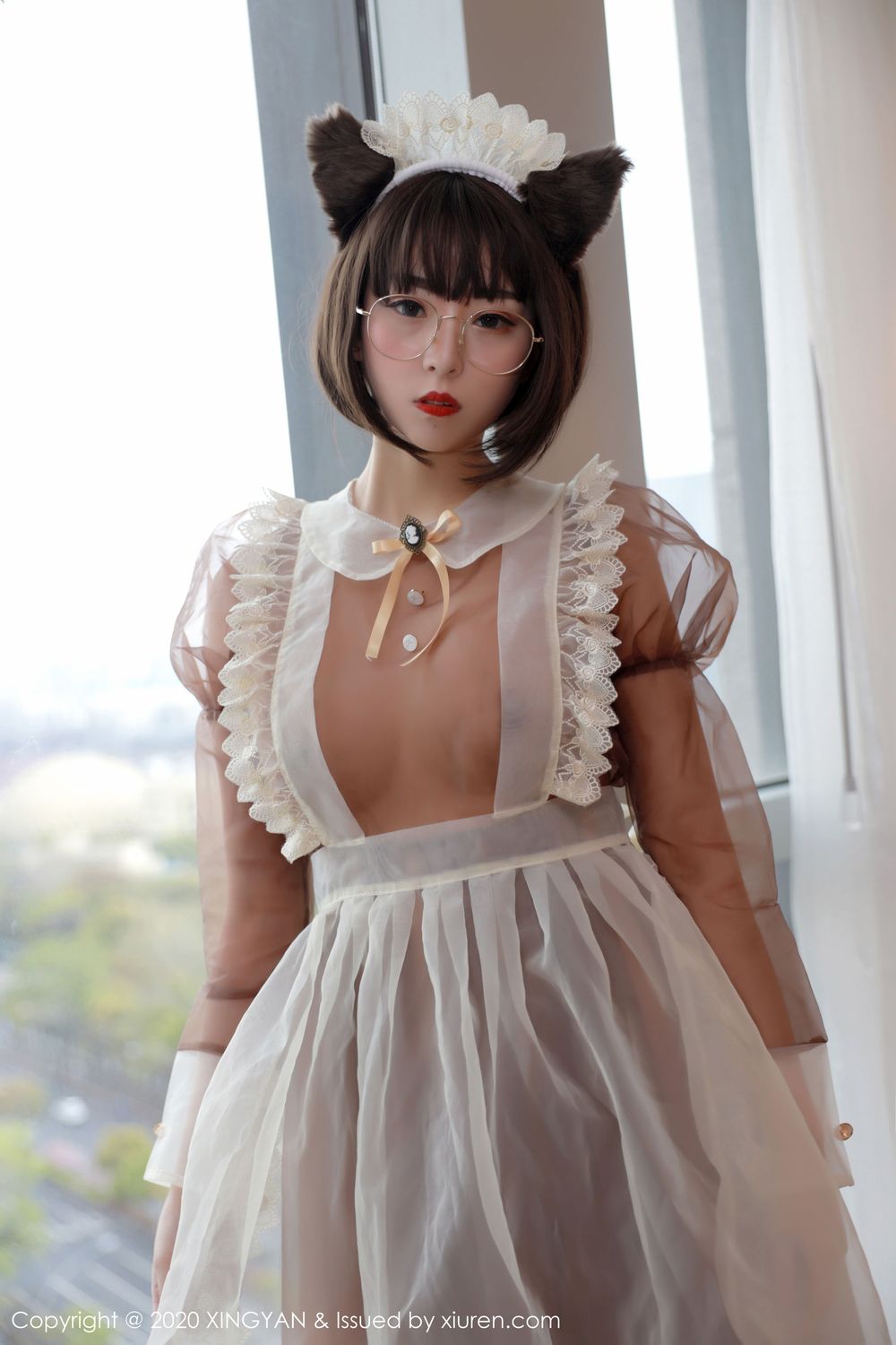 美女模特良人非爱人 - 猫女郎洛丽塔系列写真