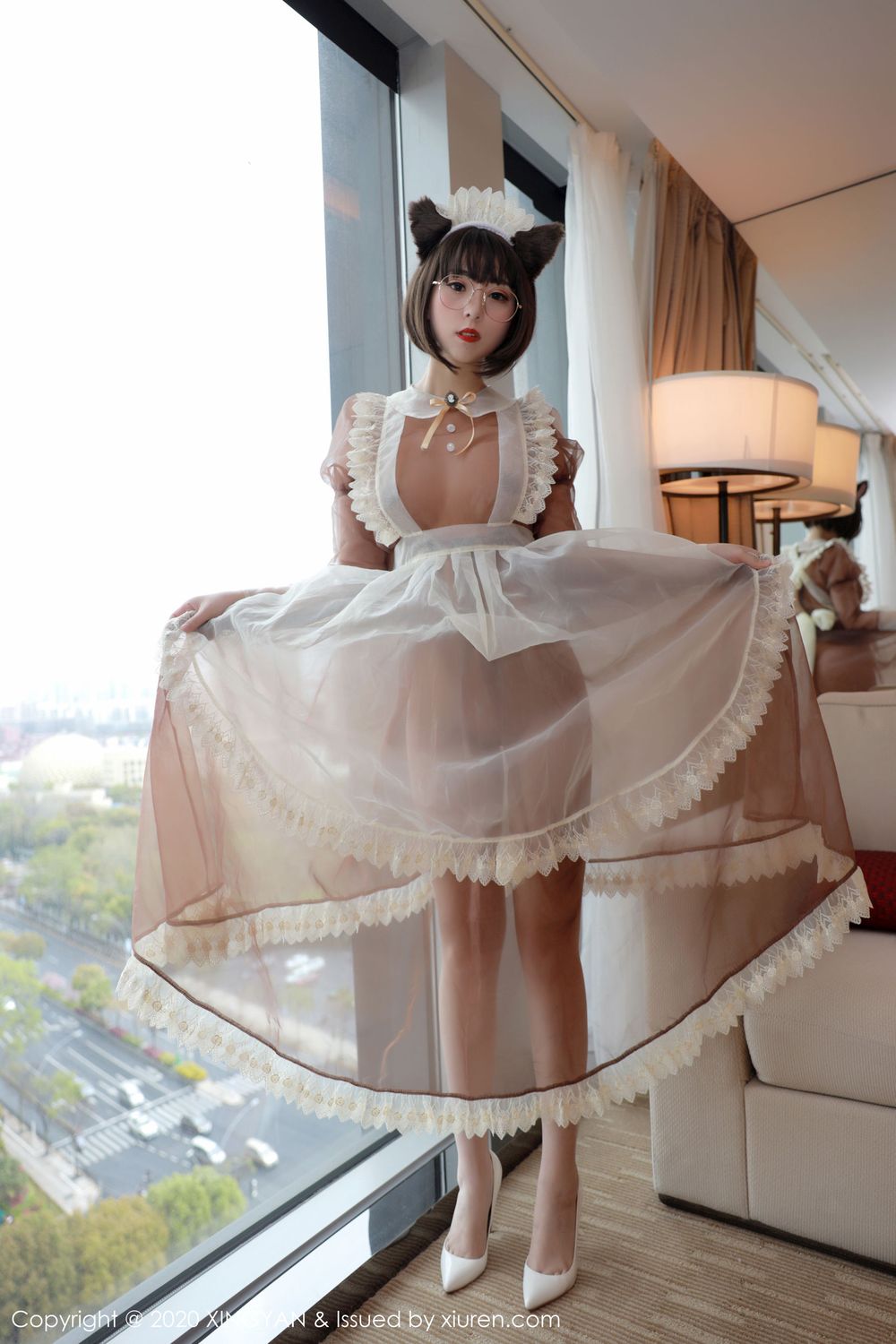 美女模特良人非爱人 - 猫女郎洛丽塔系列写真