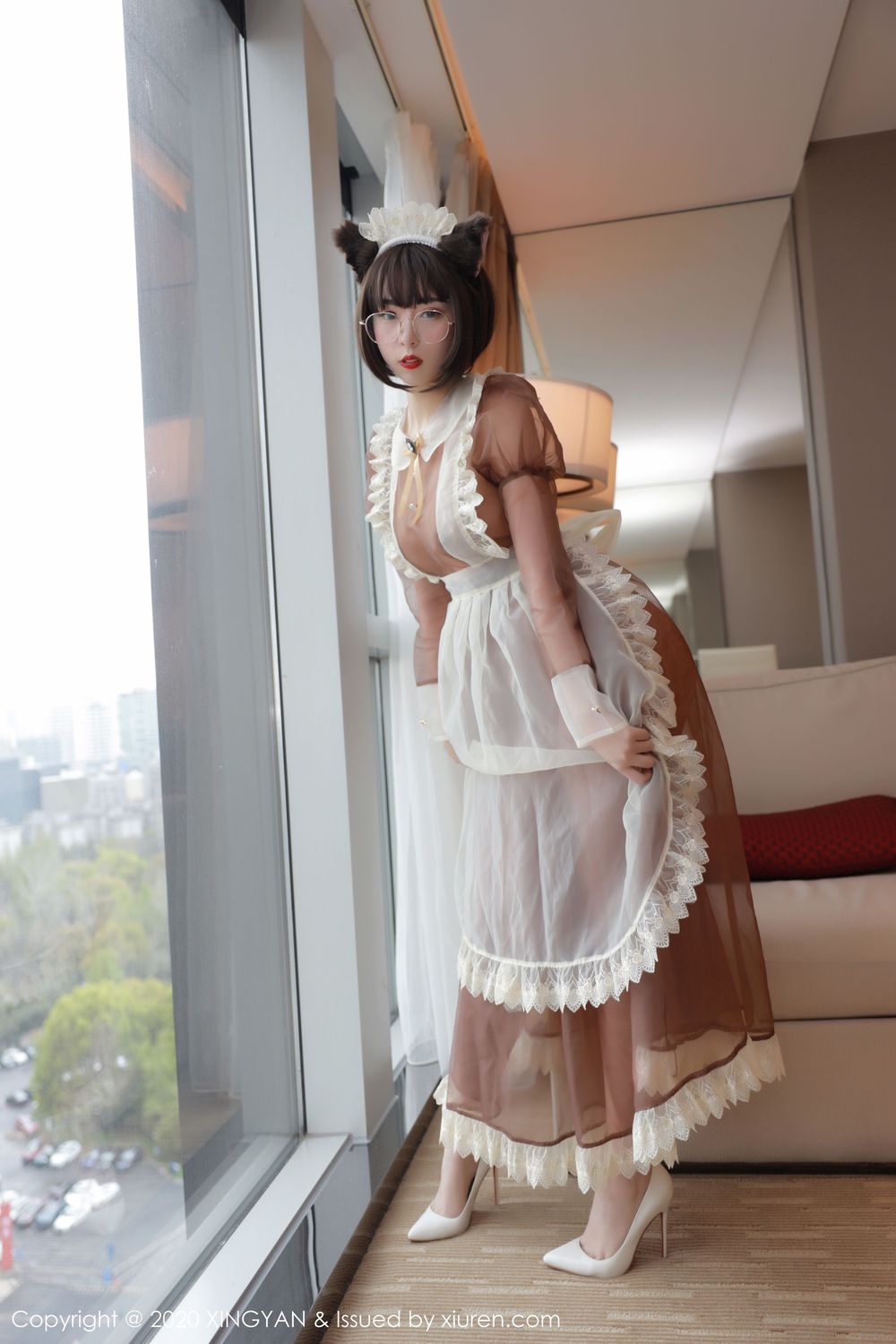 美女模特良人非爱人 - 猫女郎洛丽塔系列写真
