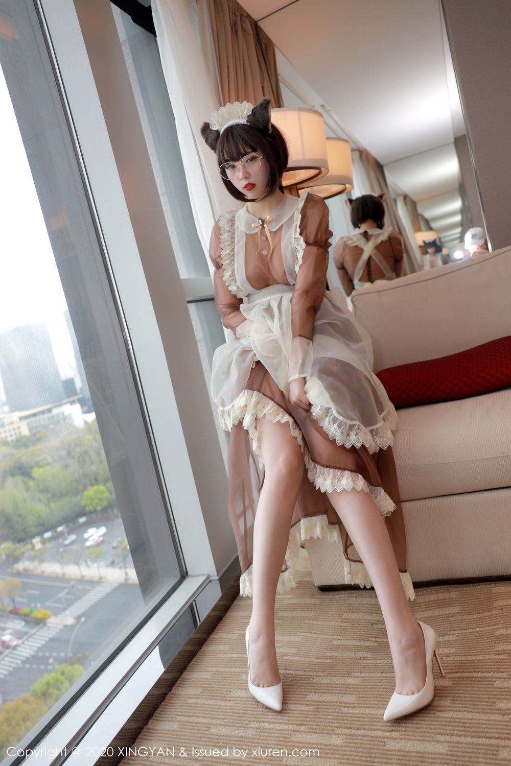 美女模特良人非爱人 - 猫女郎洛丽塔系列写真