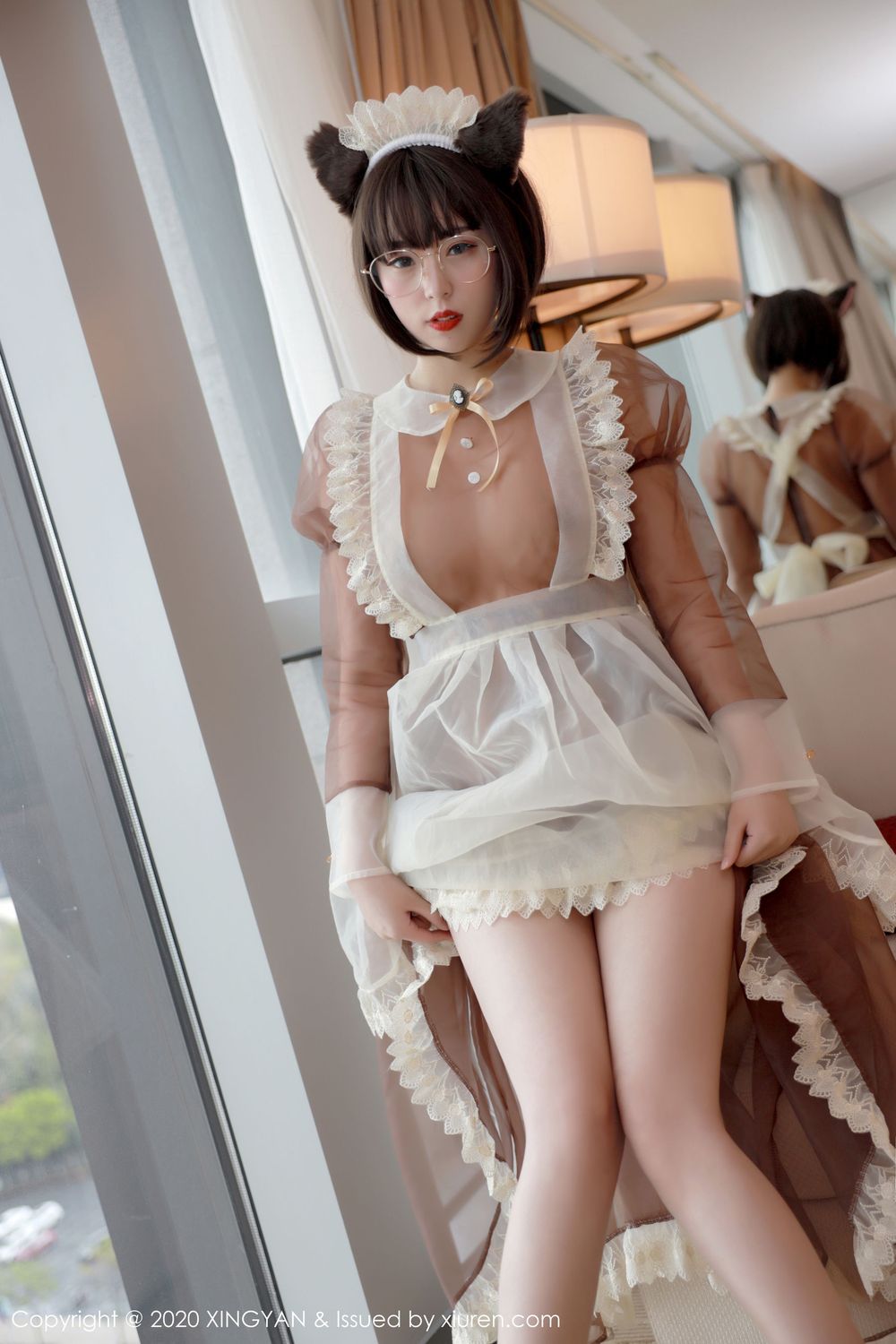 美女模特良人非爱人 - 猫女郎洛丽塔系列写真