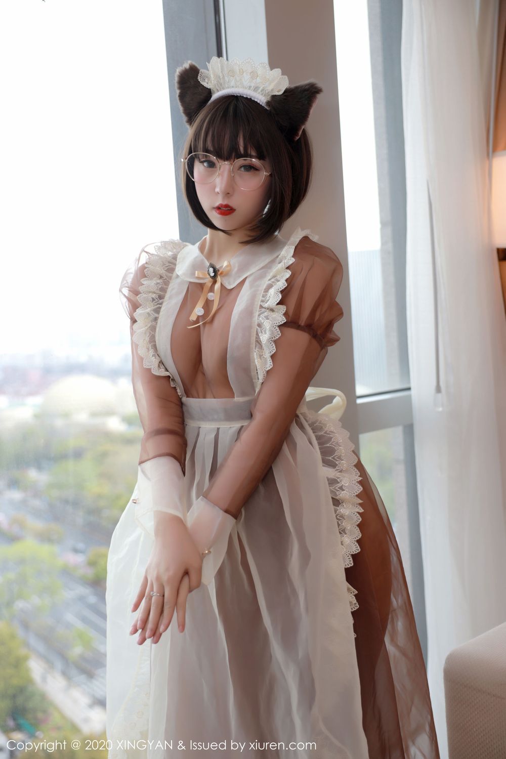 美女模特良人非爱人 - 猫女郎洛丽塔系列写真