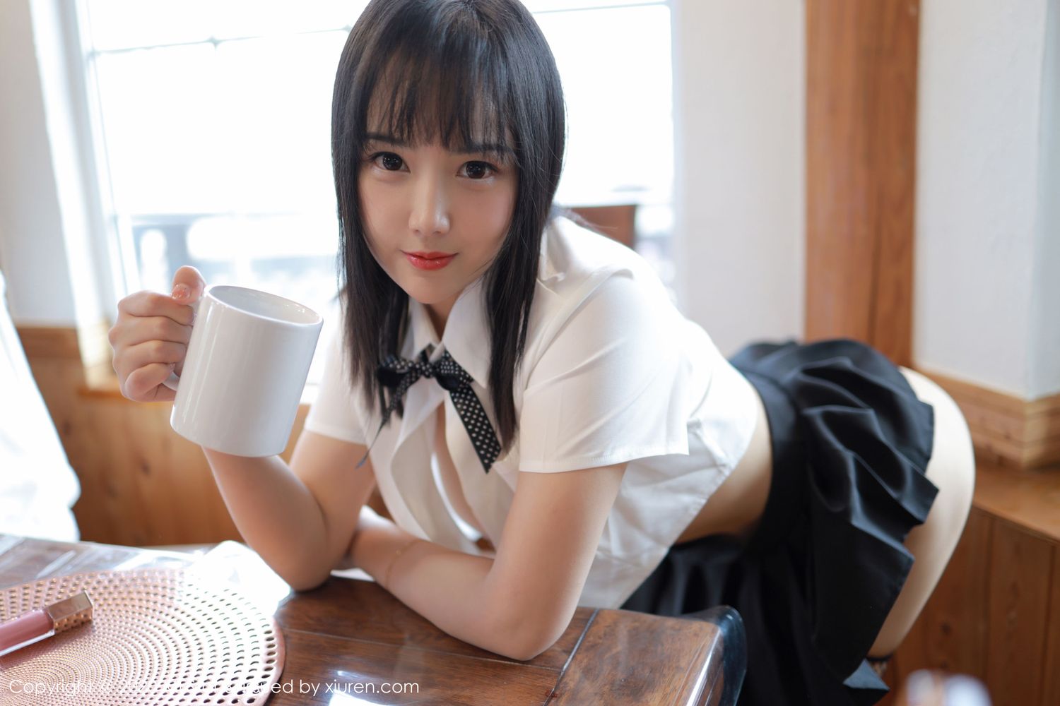 美女模特徐微微mia - 性感学生制服系列日本旅拍