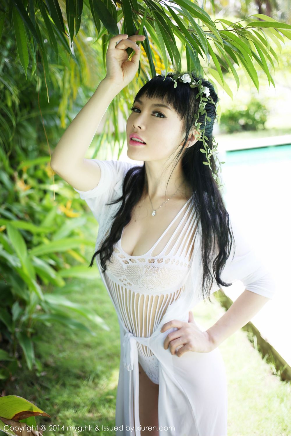美女模特潘娇娇 - 花仙子唯美艺术系列三亚旅拍