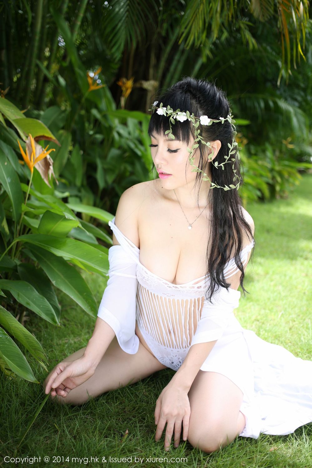 美女模特潘娇娇 - 花仙子唯美艺术系列三亚旅拍