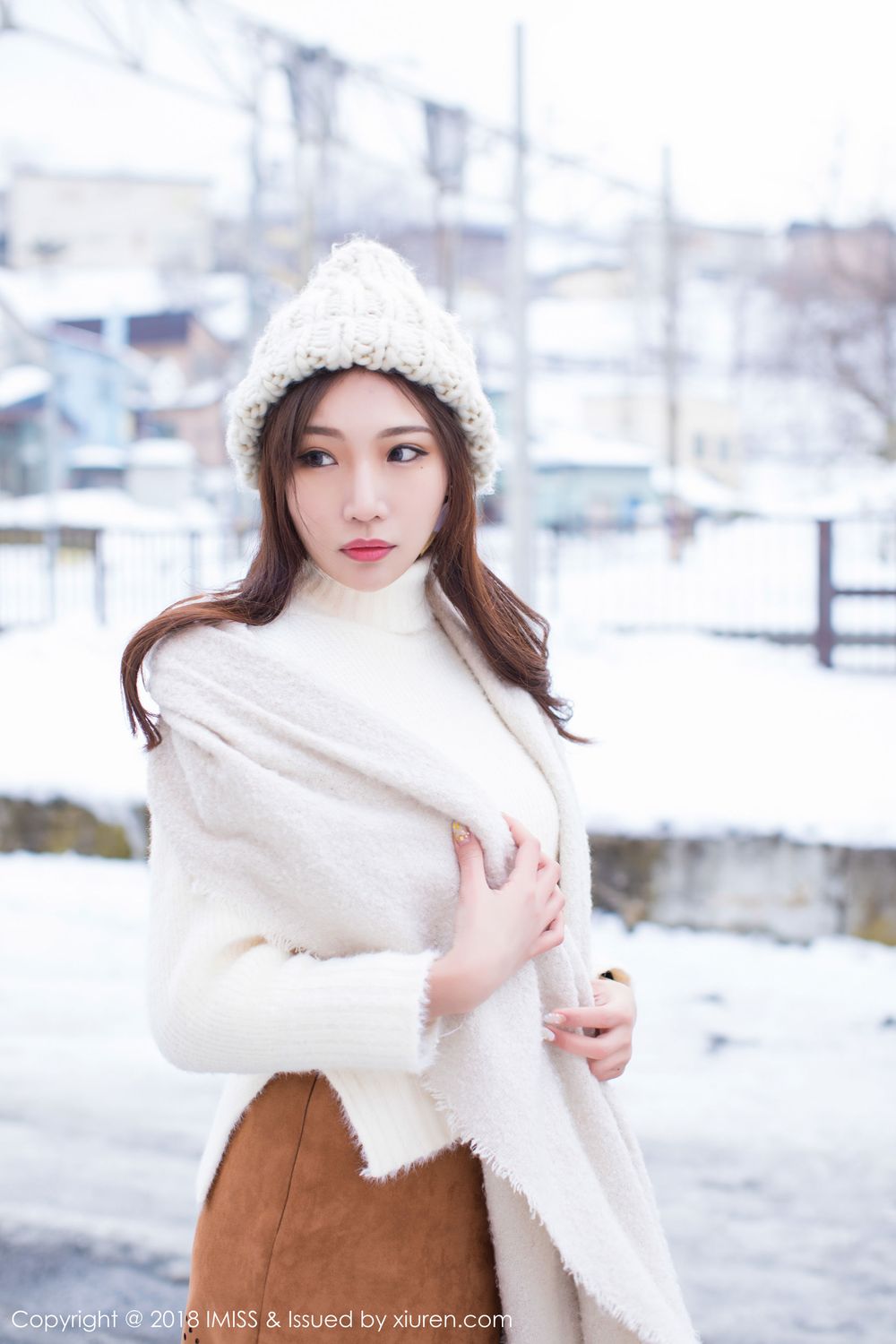 性感女神小狐狸Sica - 丝袜美腿和服系列北海道旅拍