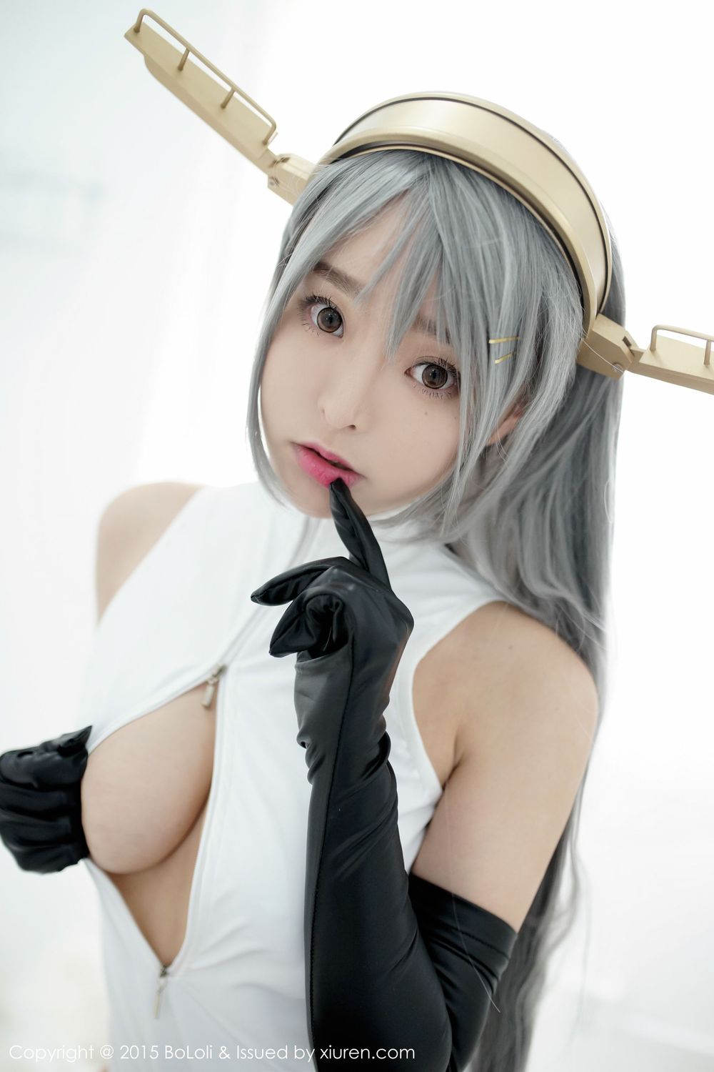 美女模特柳侑绮Sevenbaby - 舰娘collection开胸泳衣版写真